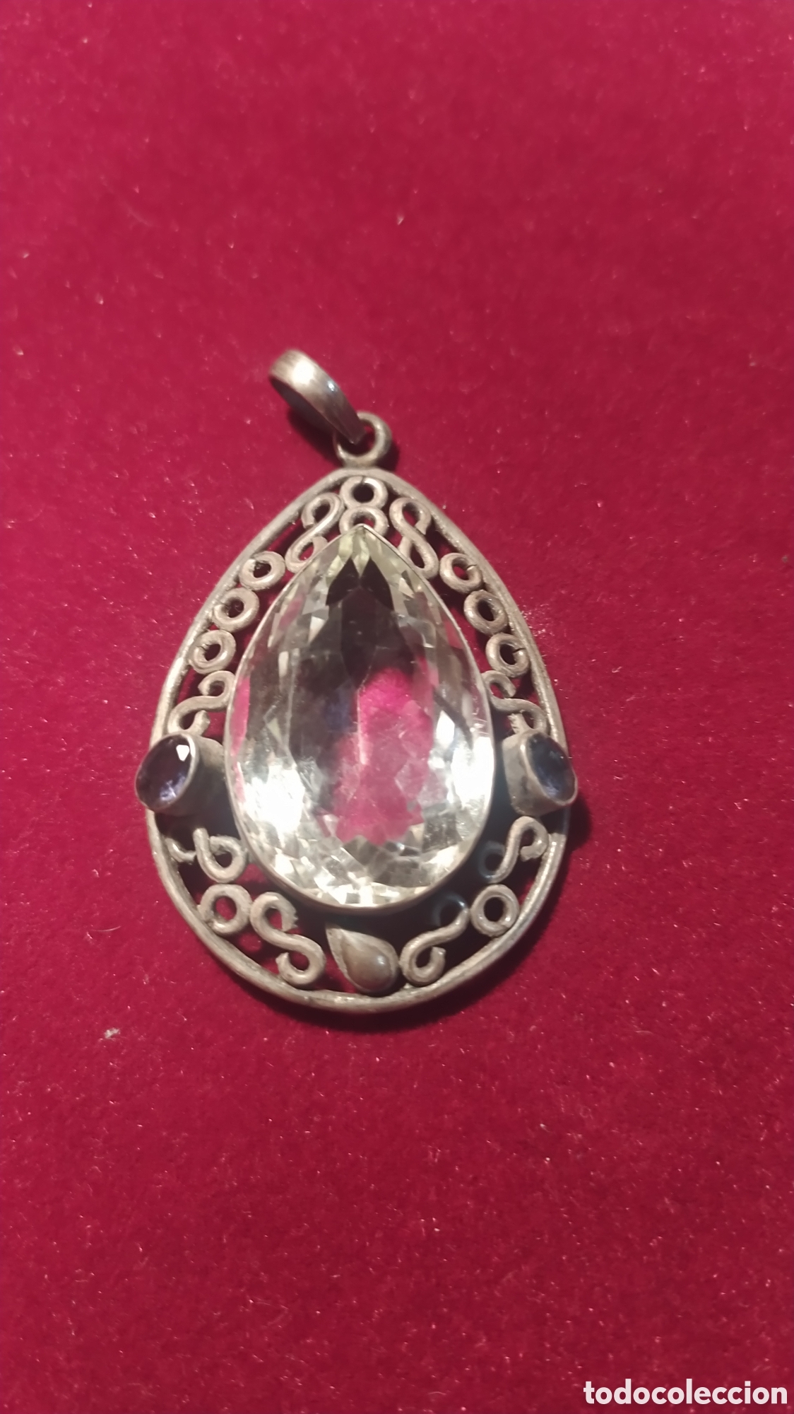 Joyeria: Colgante plata y piedras - Foto 1