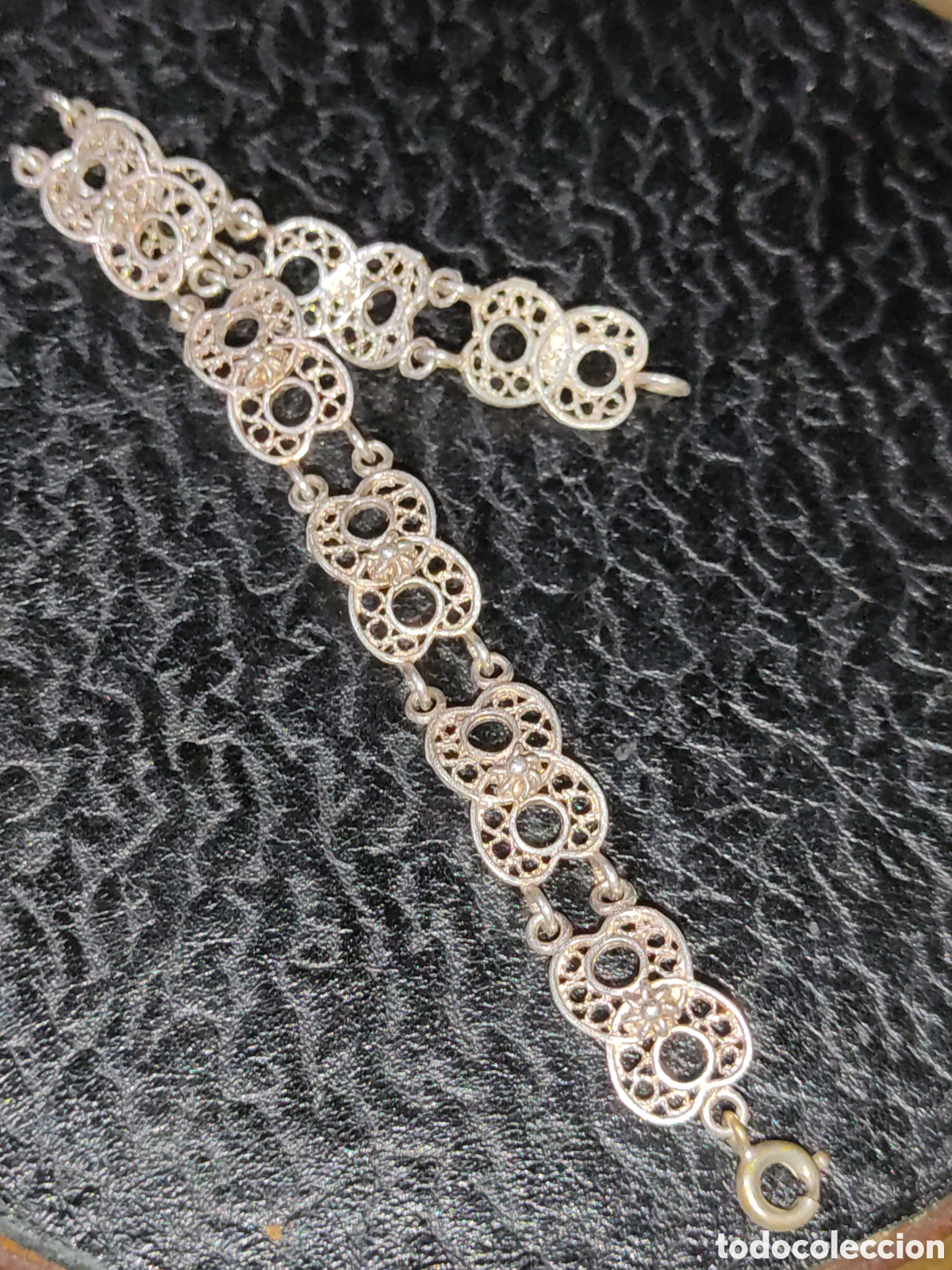Joyeria: Pulsera filigrana, vintage. - Foto 2