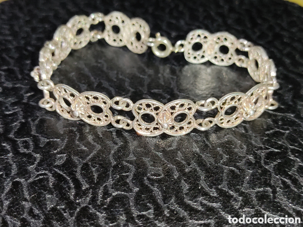 Joyeria: Pulsera filigrana, vintage. - Foto 3