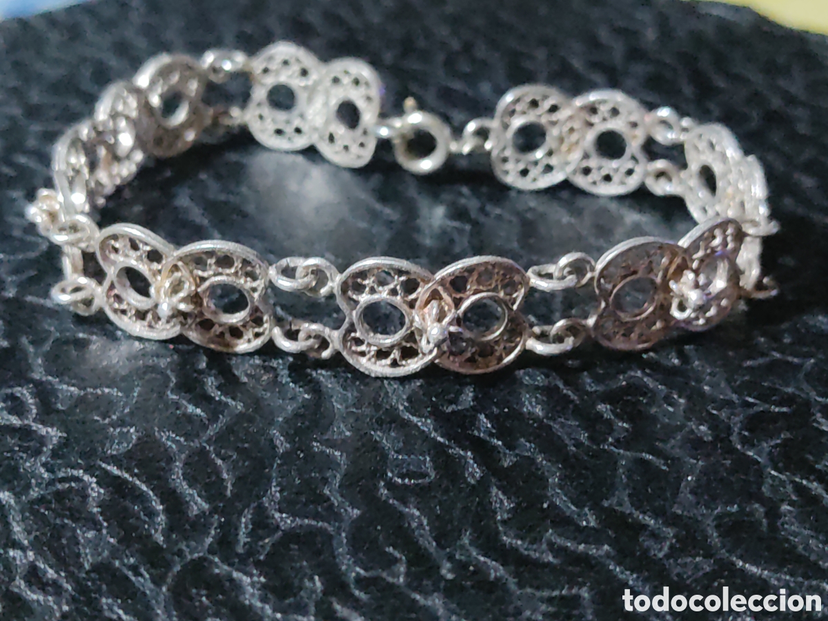 Joyeria: Pulsera filigrana, vintage. - Foto 4
