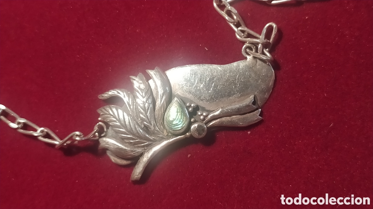 Joyeria: Antigua gargantilla de plata - Foto 2