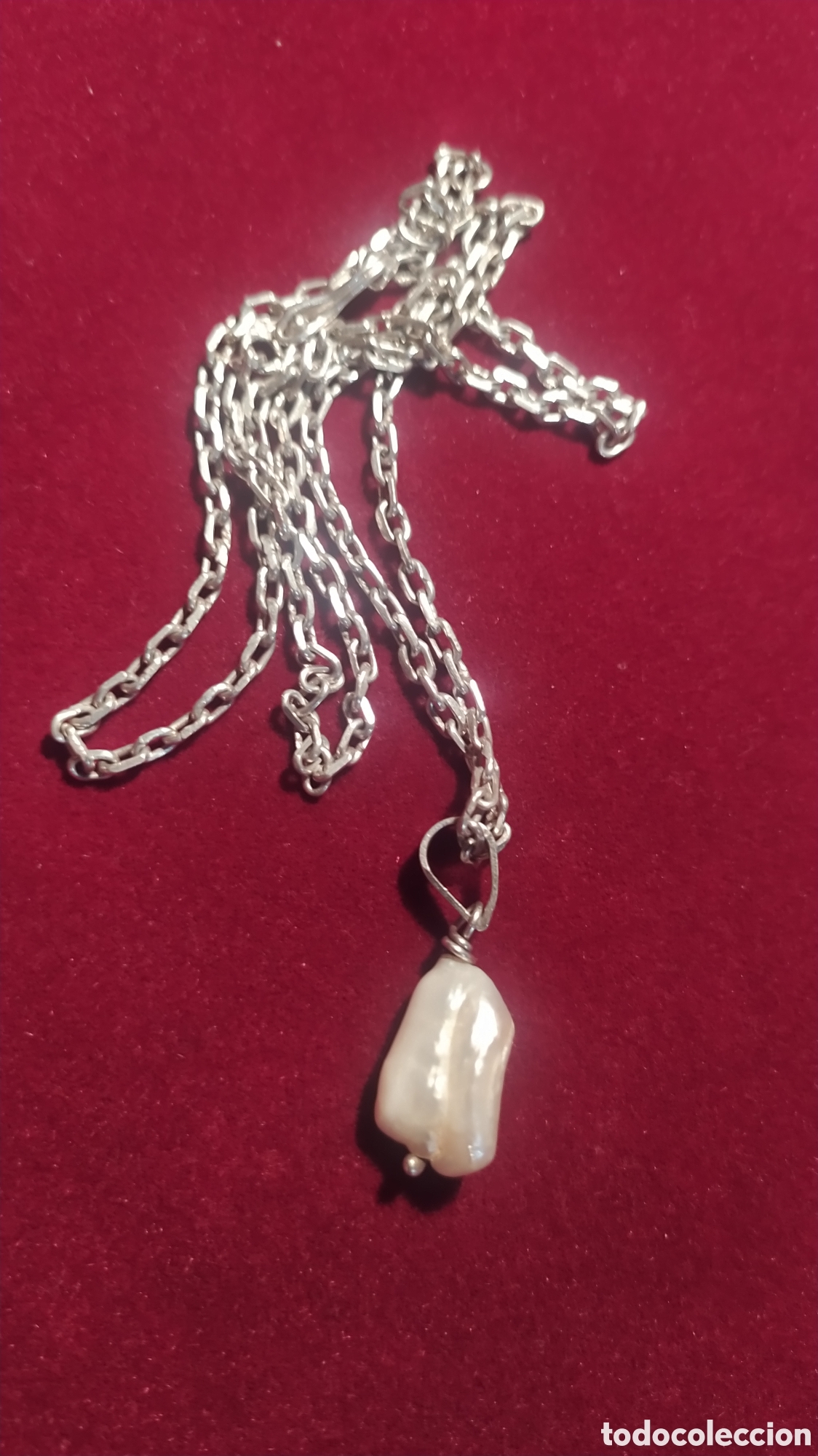 Joyeria: Colgante con Perla barroca y plata - Foto 2