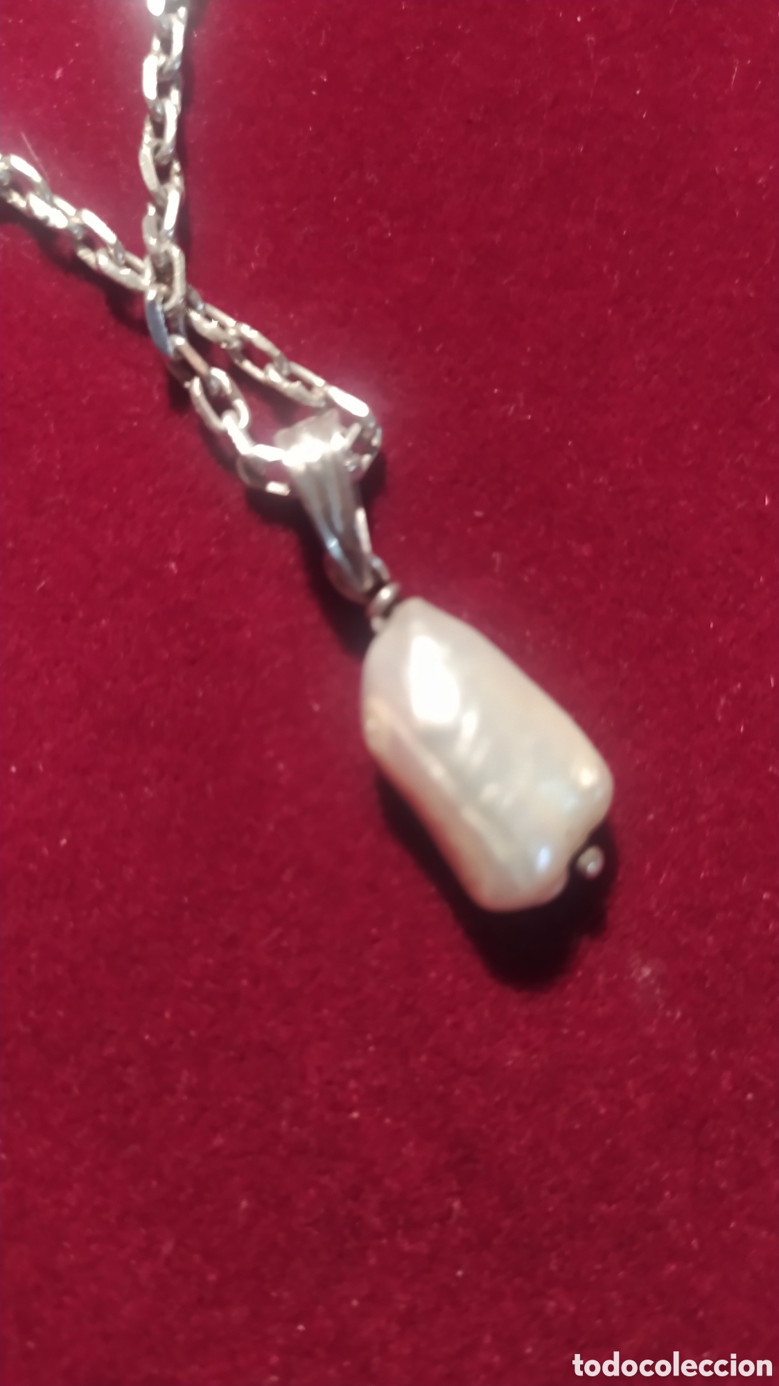 Joyeria: Colgante con Perla barroca y plata - Foto 1