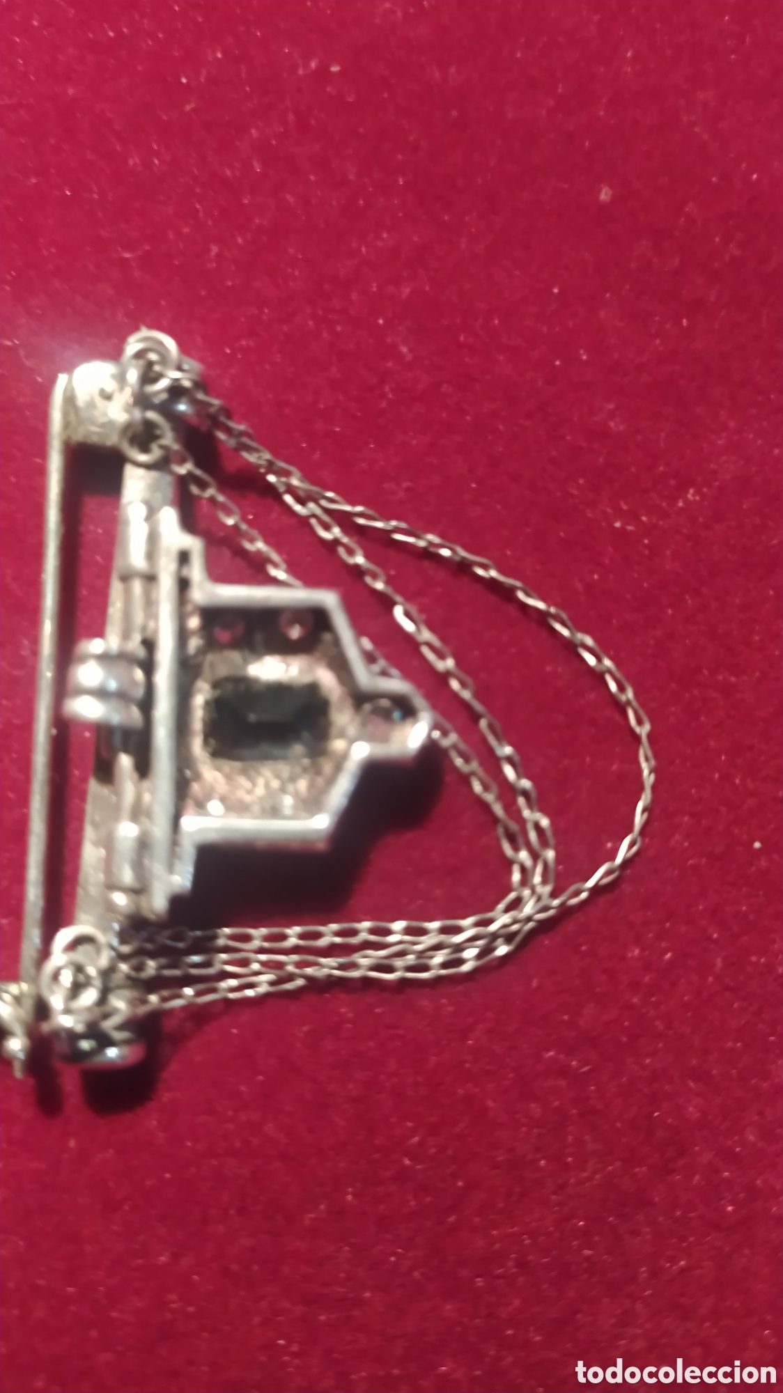 Joyeria: Broche antiguo, prendedor - Foto 3