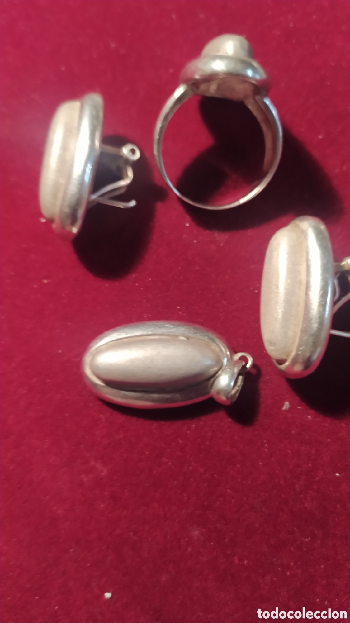 Joyeria: Anillo pendientes y colgante plata - Foto 7