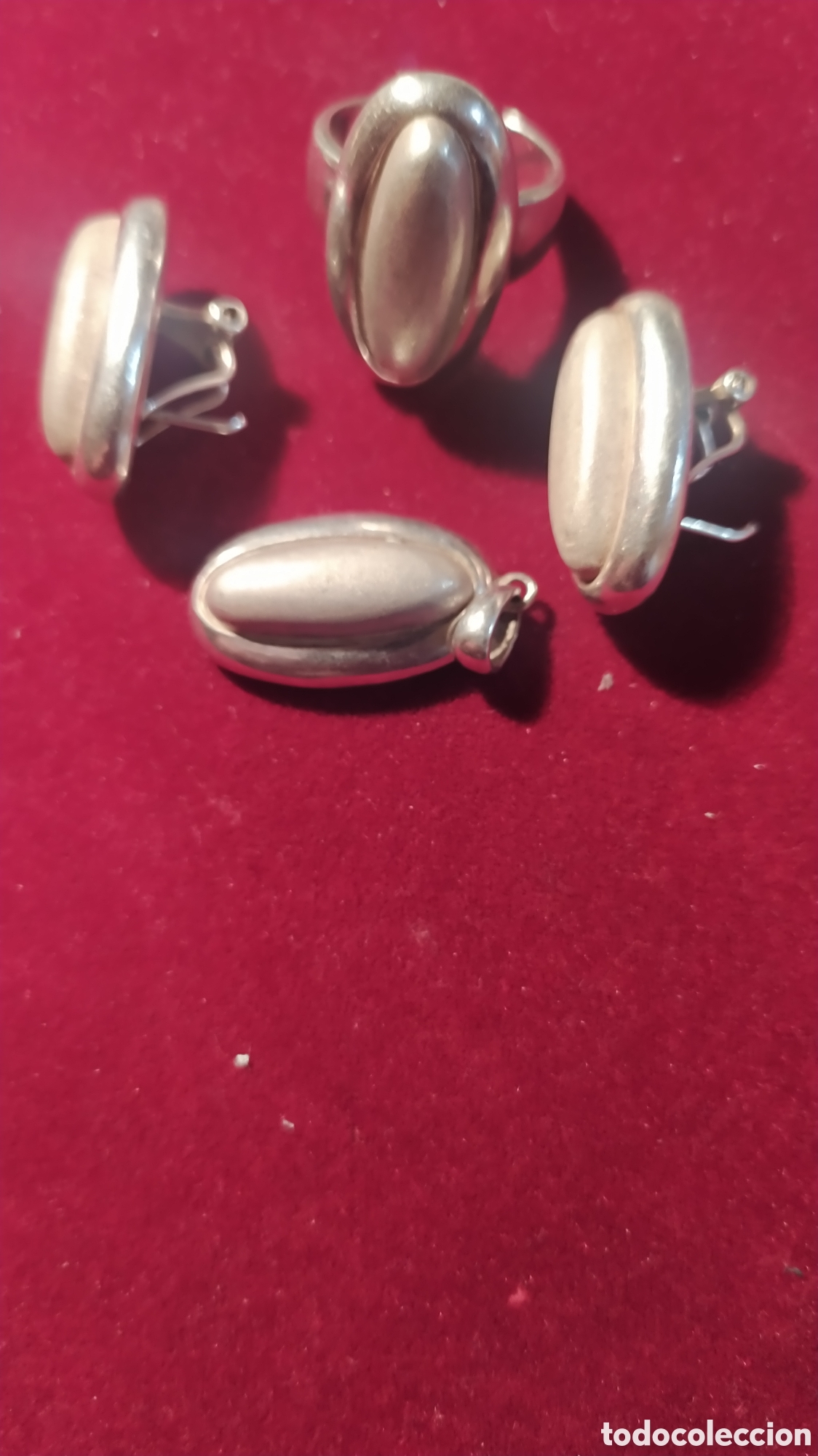Joyeria: Anillo pendientes y colgante plata - Foto 8
