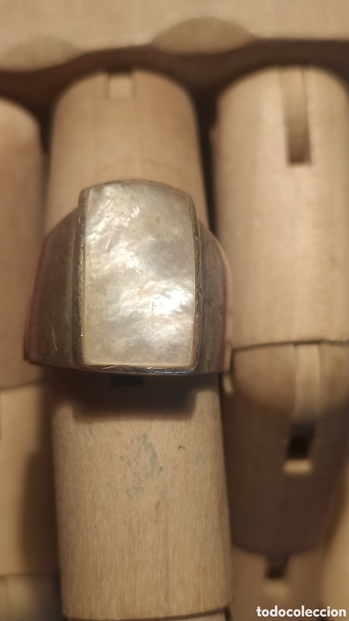 Joyeria: Anillo plata y nacar - Foto 4