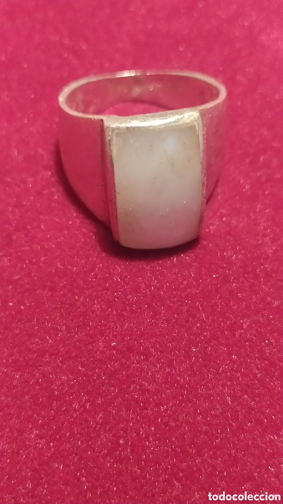 Joyeria: Anillo plata y nacar - Foto 1