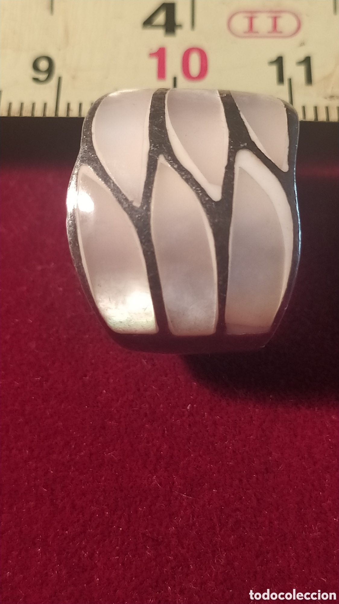 Joyeria: Anillo plata y nacar - Foto 7