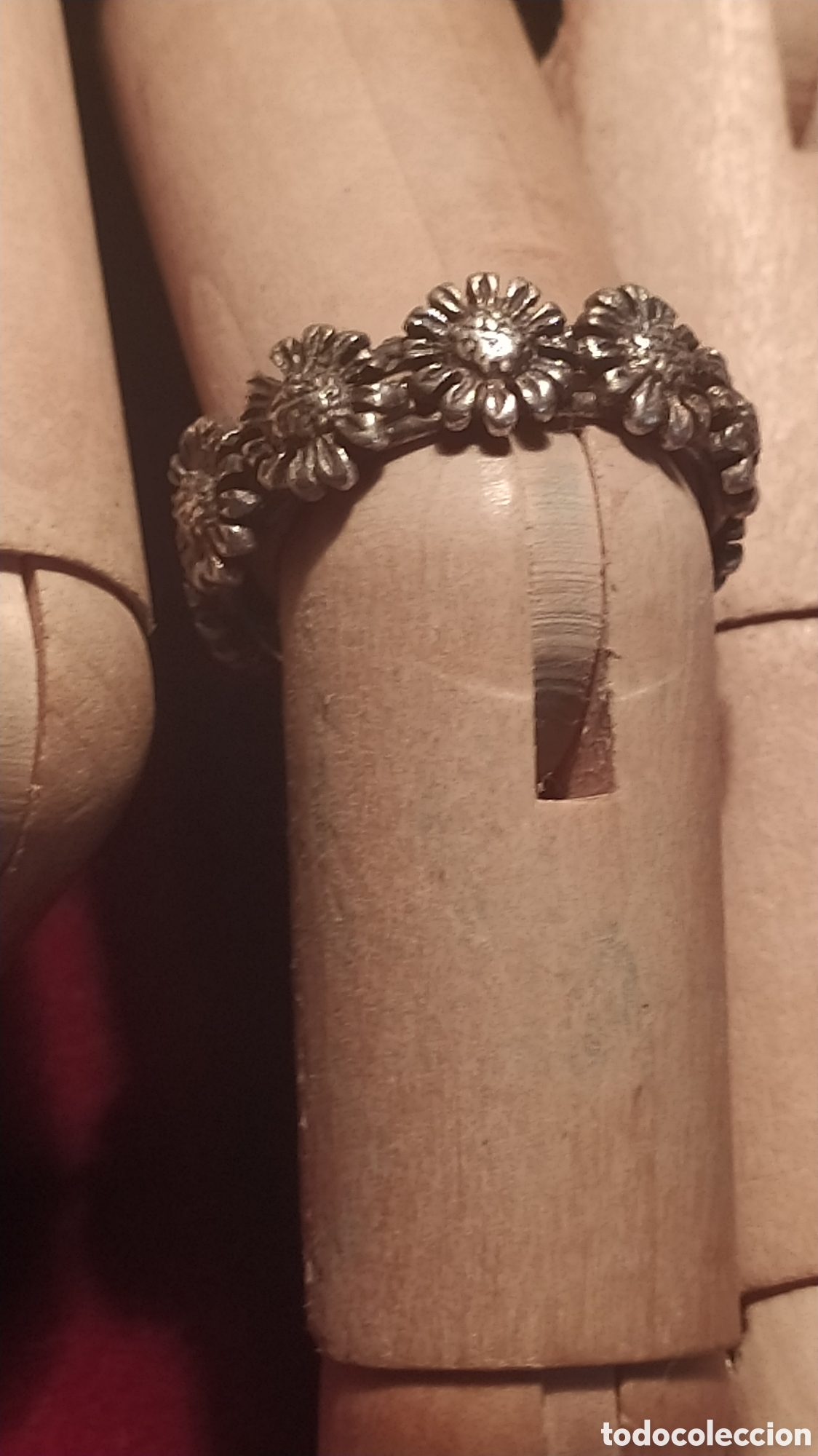 Joyeria: Anillo plata. Margaritas - Foto 2