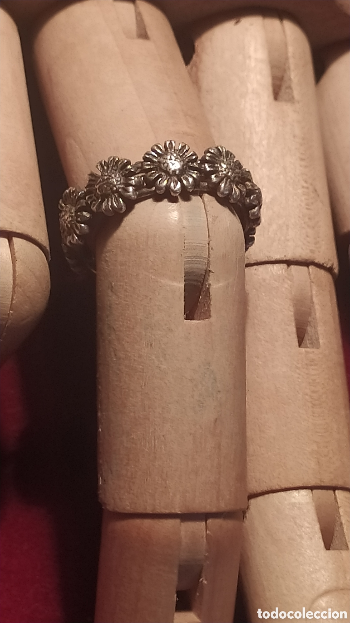 Joyeria: Anillo plata. Margaritas - Foto 1