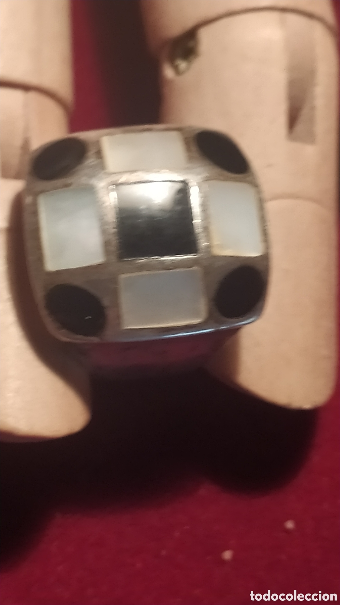 Joyeria: Anillo plata &oacute;nix y madreperla - Foto 4