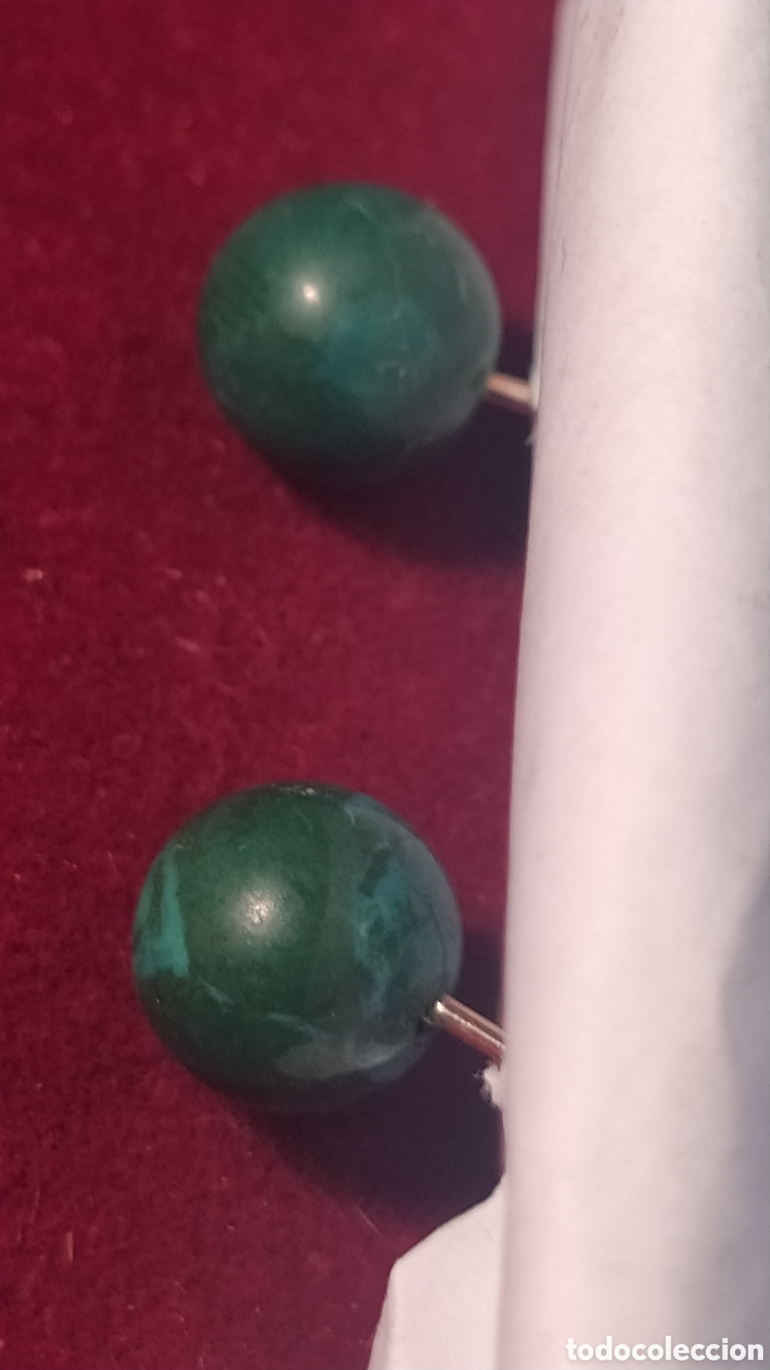 Joyeria: Pendientes malaquita - Foto 2