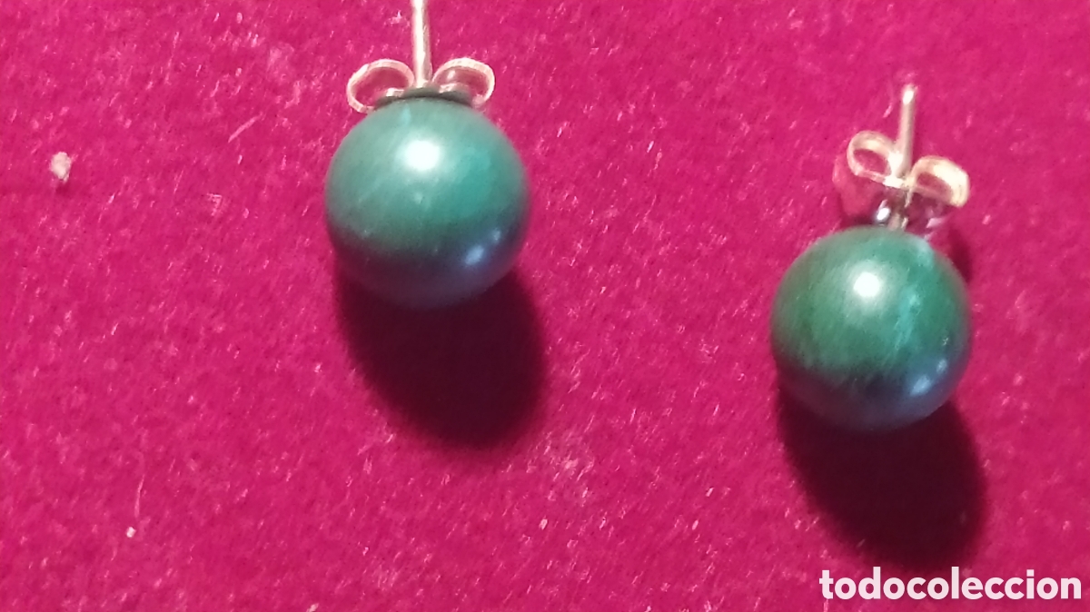 Joyeria: Pendientes malaquita - Foto 3