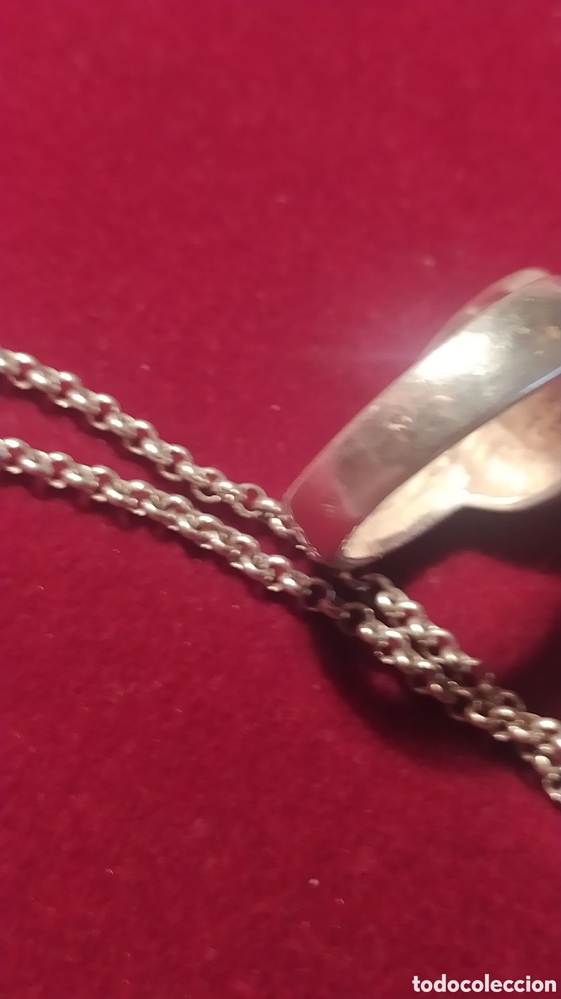 Joyeria: Conjunto anillo y colgante plata - Foto 5