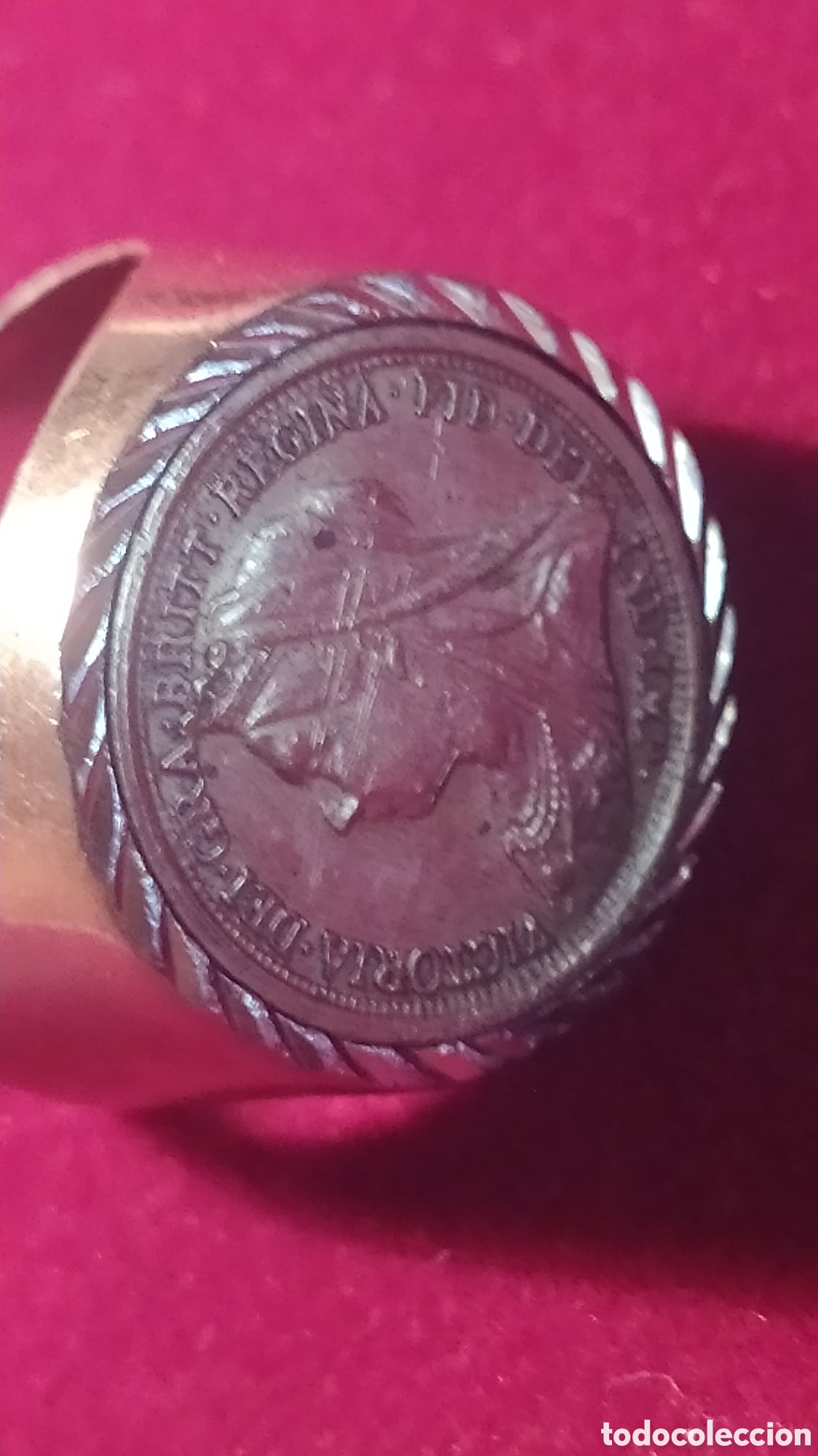 Joyeria: Sello dorado rostro hombre - Foto 5
