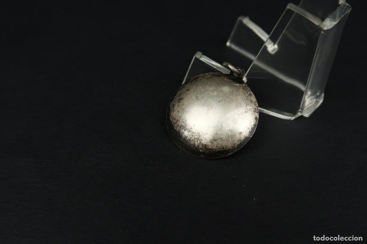 Joyeria: Antiguo Colgante de Plata Le&oacute;n - Foto 5