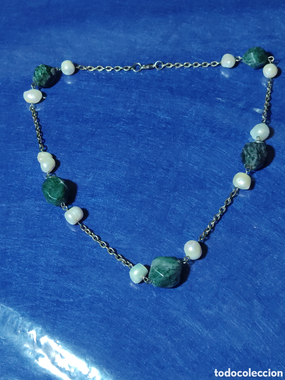 Joyeria: Collar de perlas y pedrer&iacute;a.Vintage. - Foto 5