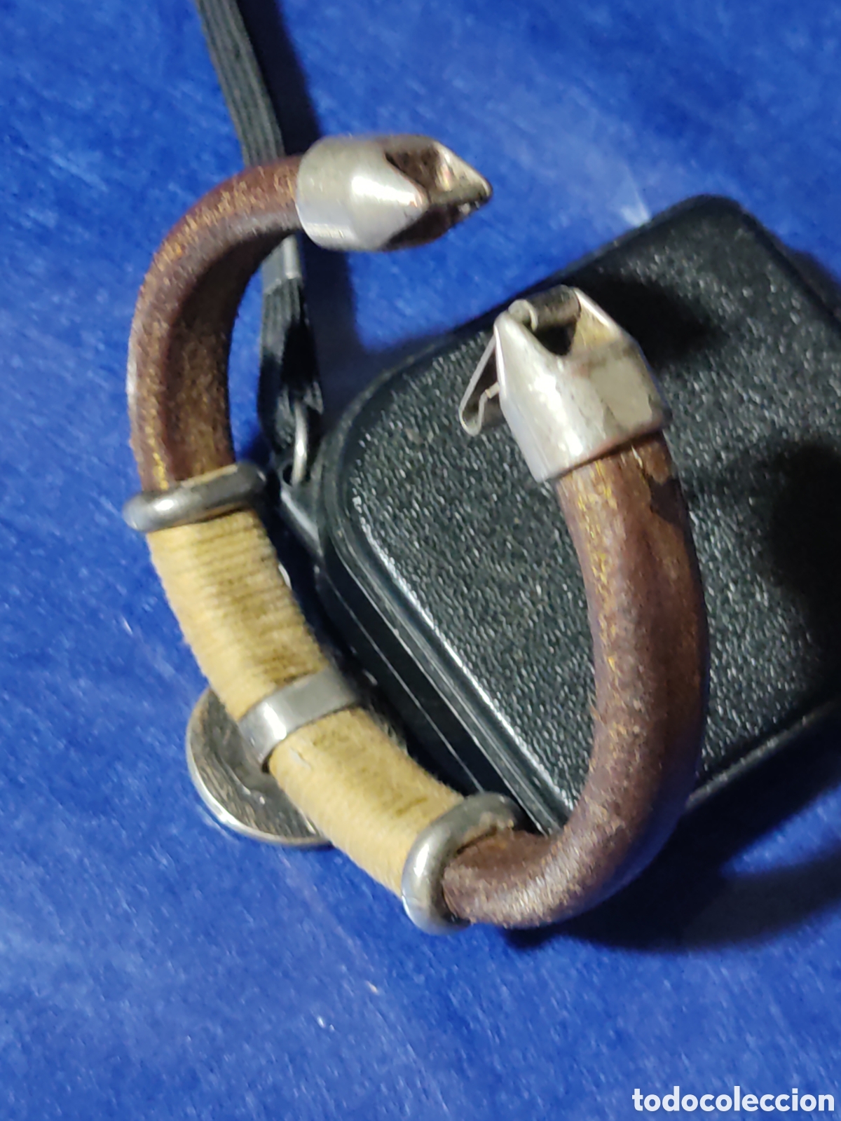 Joyeria: Pulsera querub&iacute;n o angelito y correa de cuero. - Foto 5