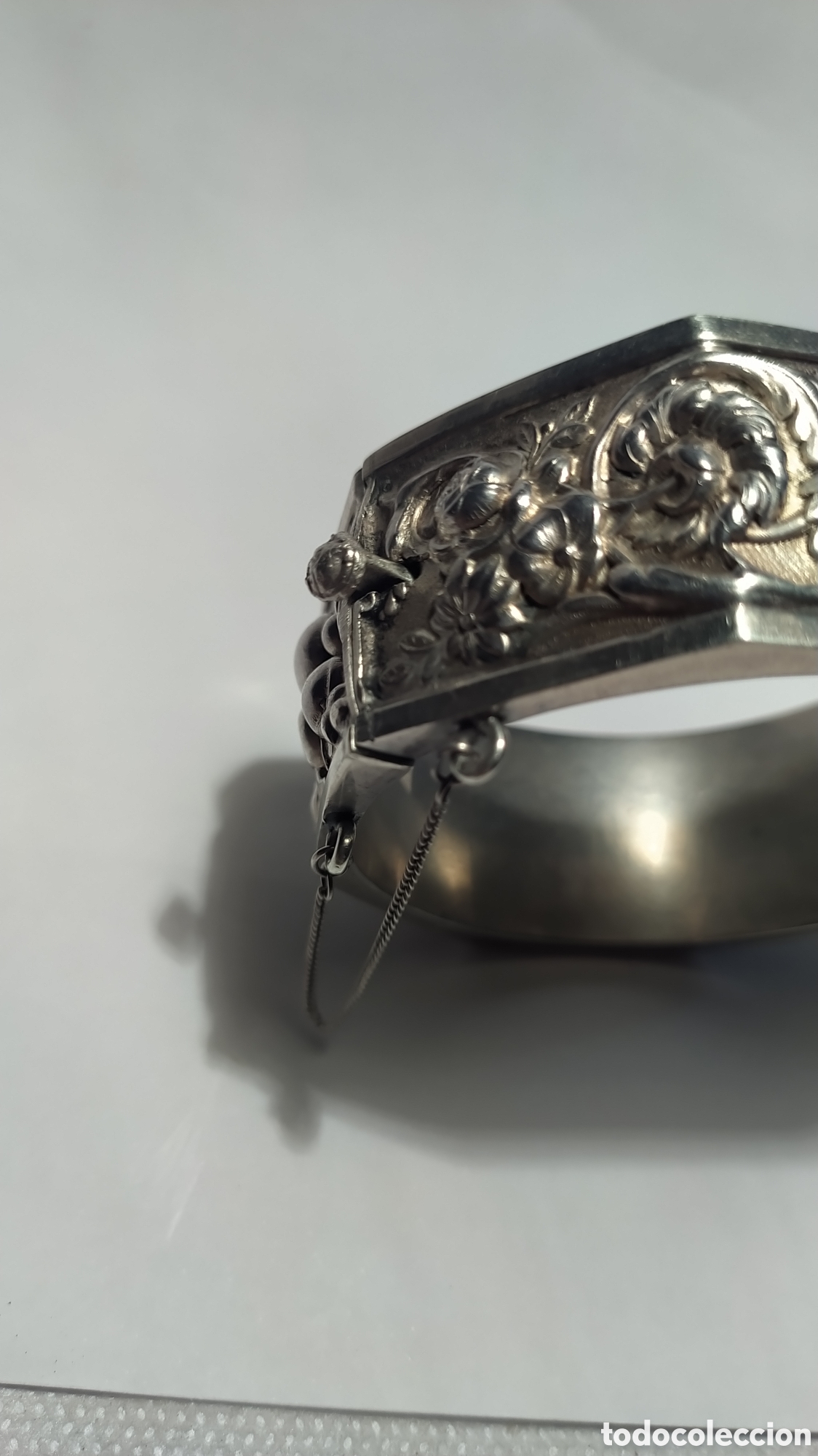 Joyeria: Pulsera de plata repujada - Foto 4