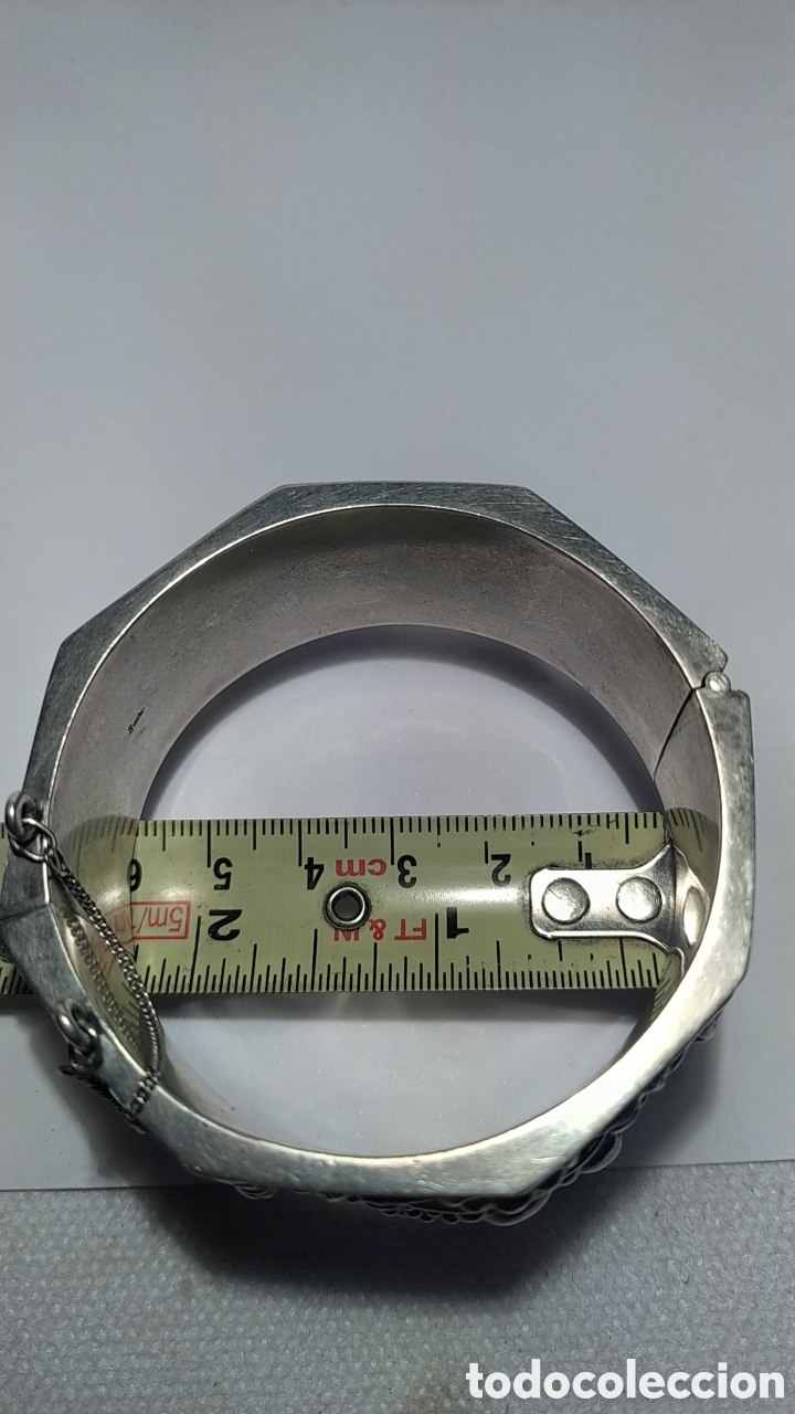 Joyeria: Pulsera de plata repujada - Foto 5