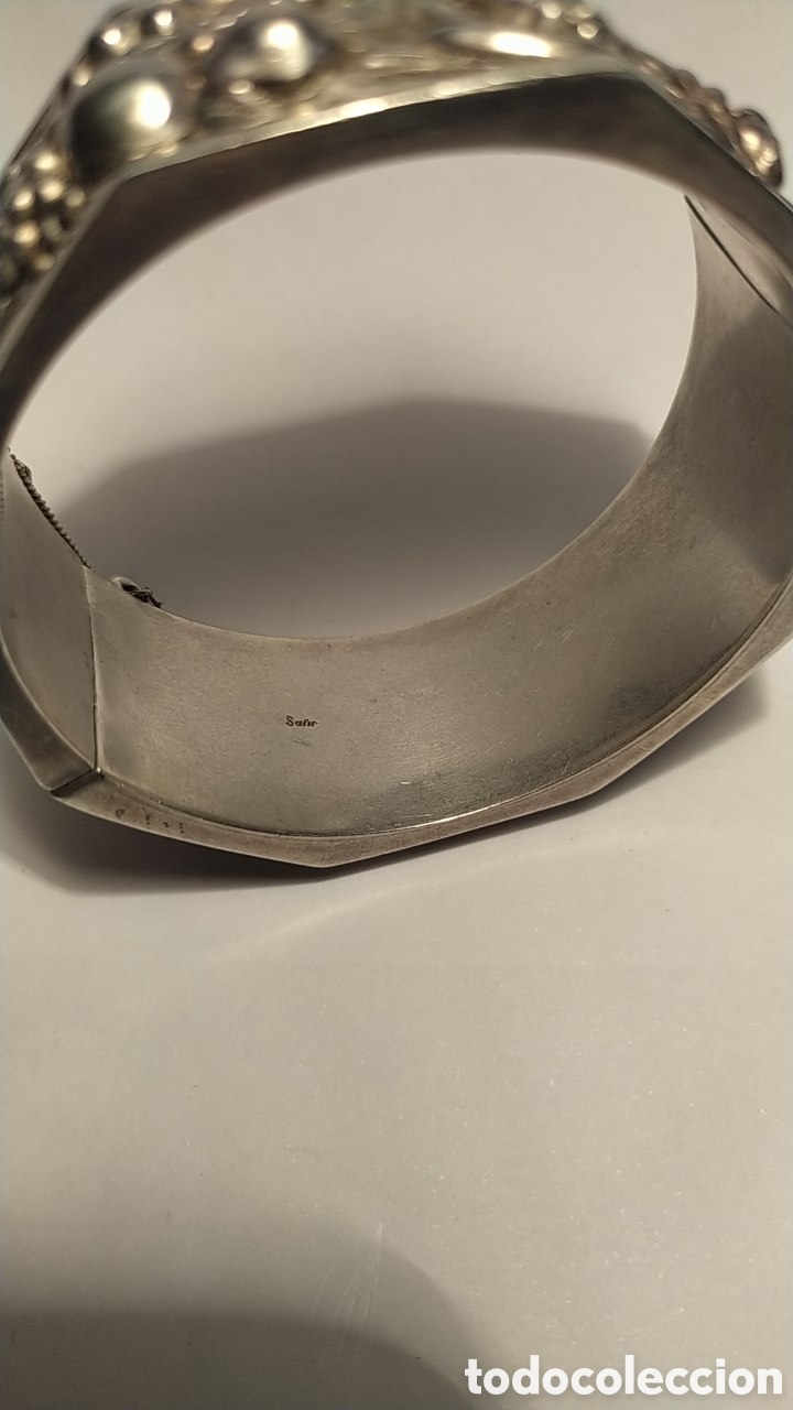 Joyeria: Pulsera de plata repujada - Foto 6