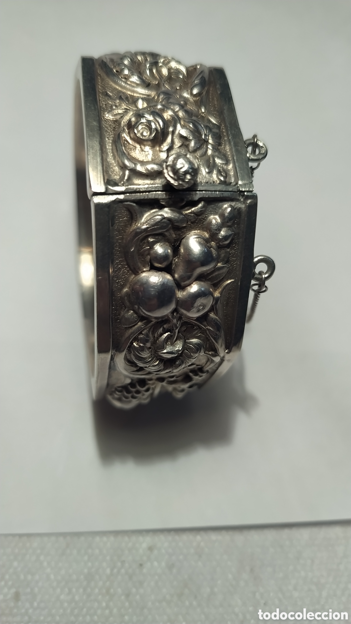 Joyeria: Pulsera de plata repujada - Foto 7