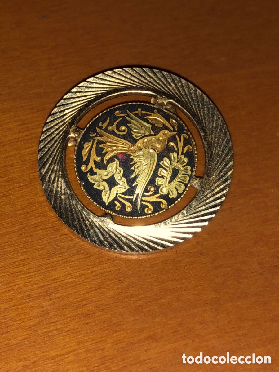 Joyeria: Broche aguja tipo estilo oro de Toledo - Foto 1