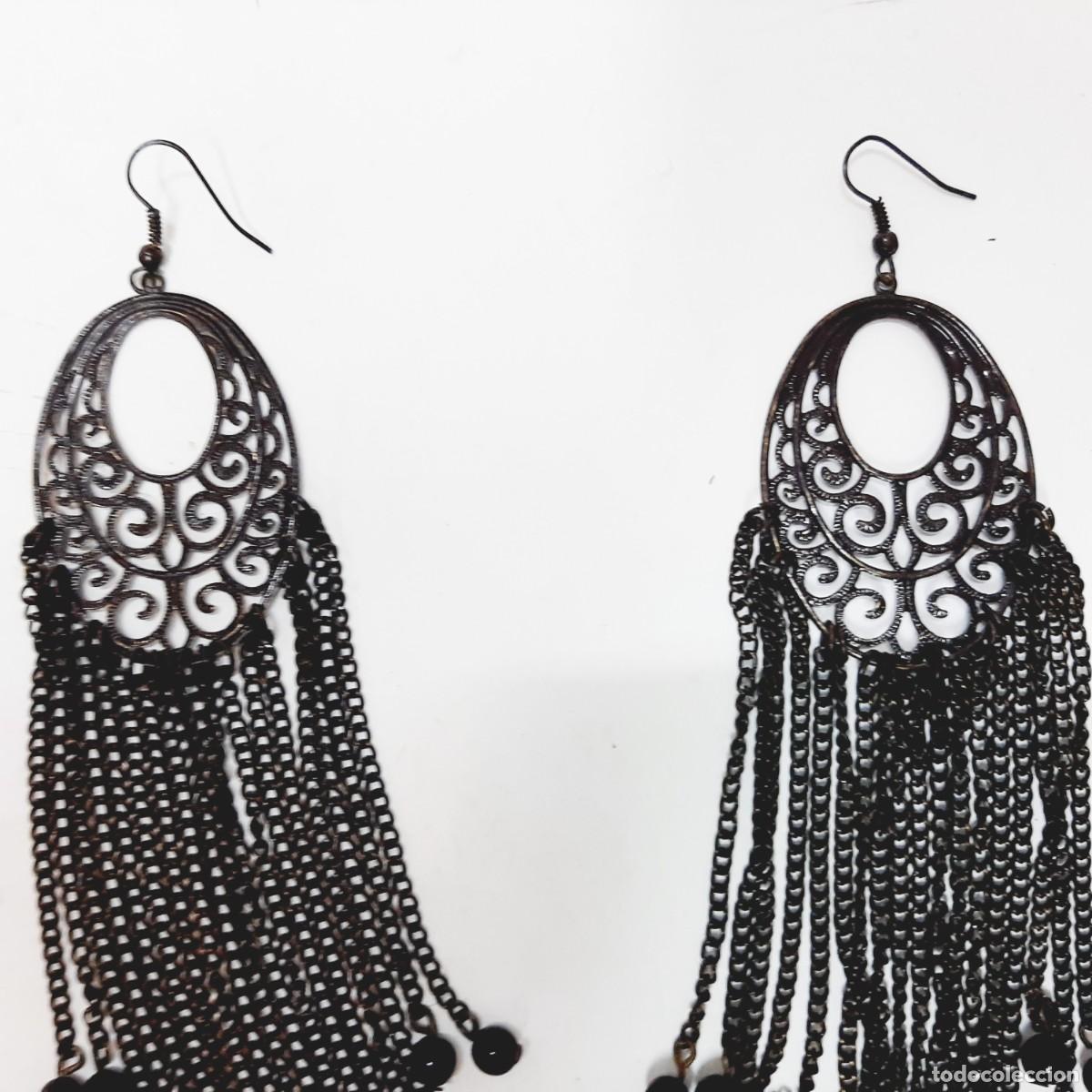 Joyeria: Pendientes de cadena boho vintage(8.2) - Foto 4