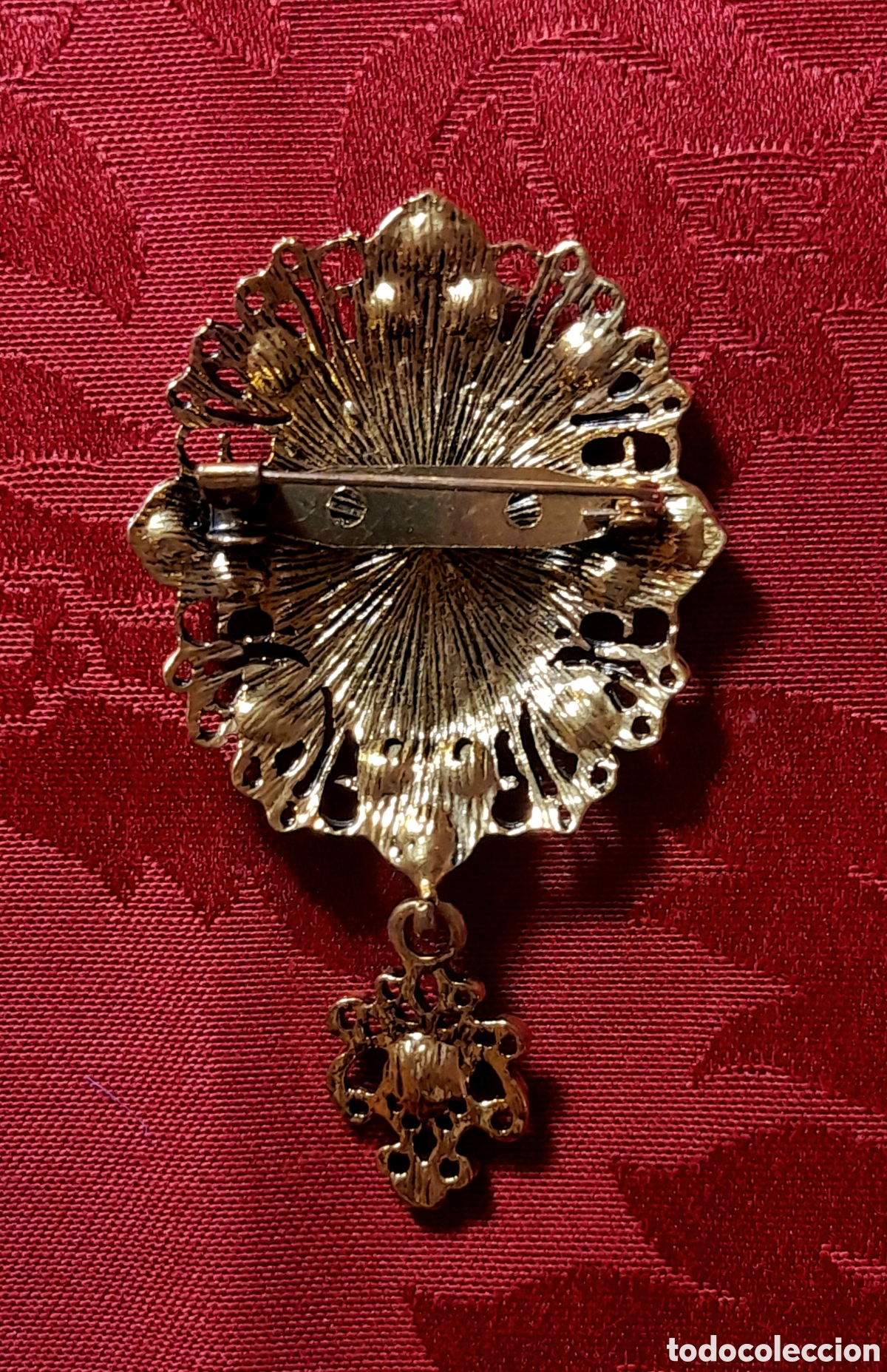 Joyeria: Broche con camafeo retro - Foto 3