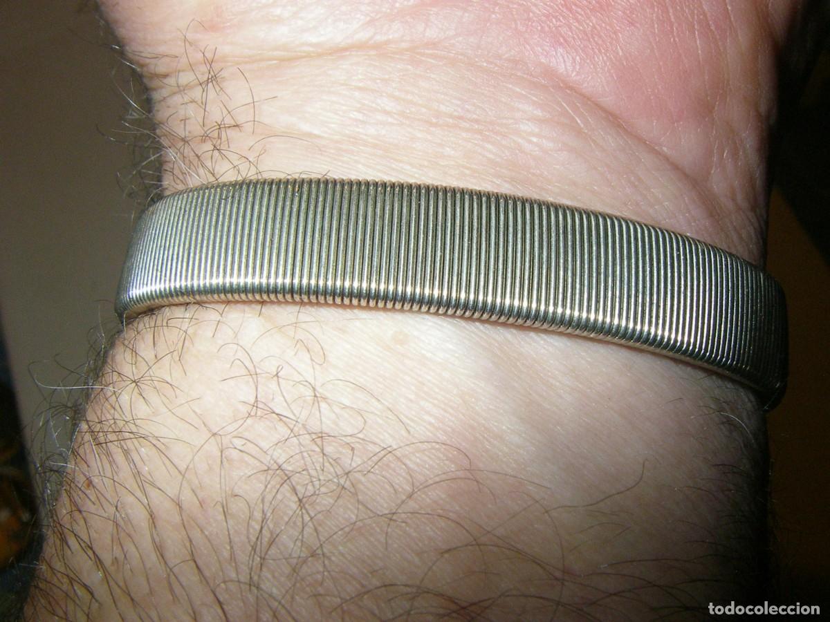 Joyeria: Bonita pulsera de metal, el&aacute;stica - Foto 3