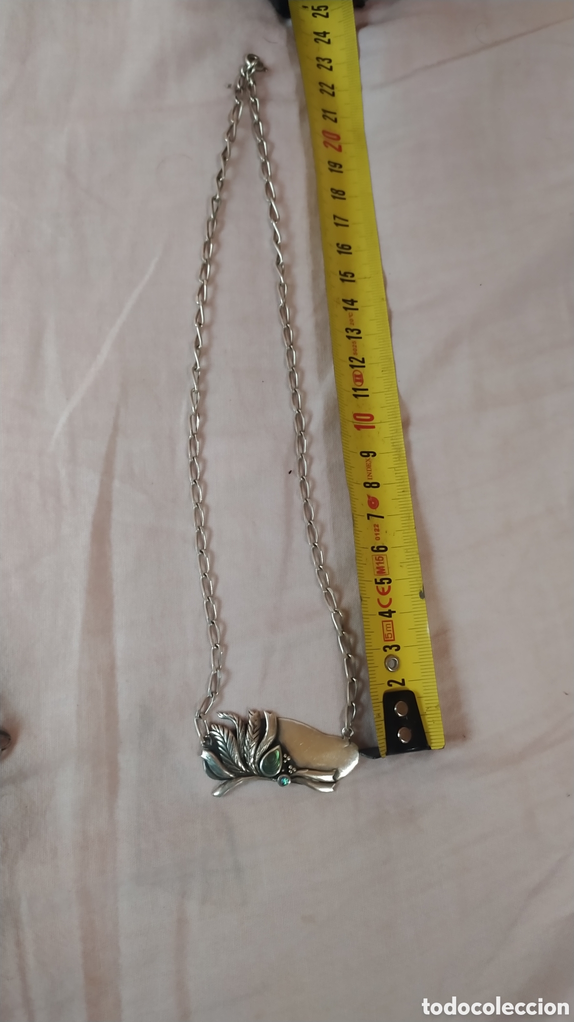 Joyeria: Antigua gargantilla de plata - Foto 10