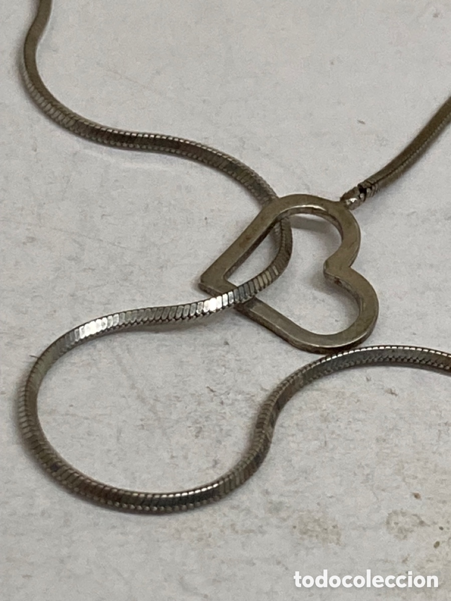 Joyeria: Cadena y colgante de plata CC24 - Foto 2