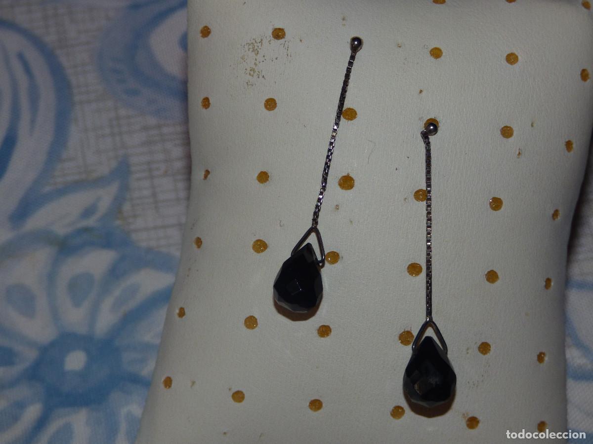 Joyeria: Pendientes plata y cristal Checo. - Foto 2