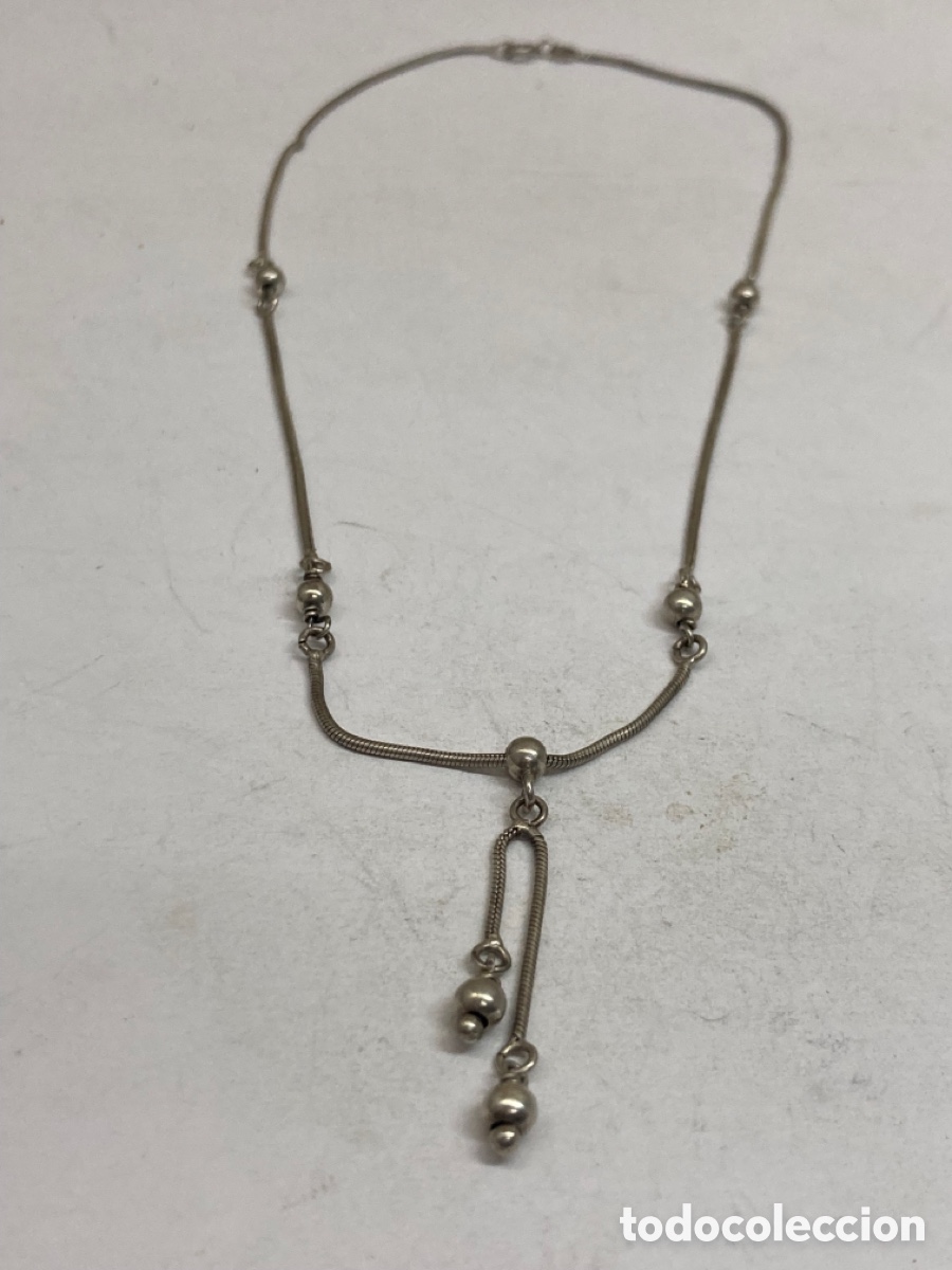 Joyeria: Cadena y colgante de plata CC25 - Foto 1