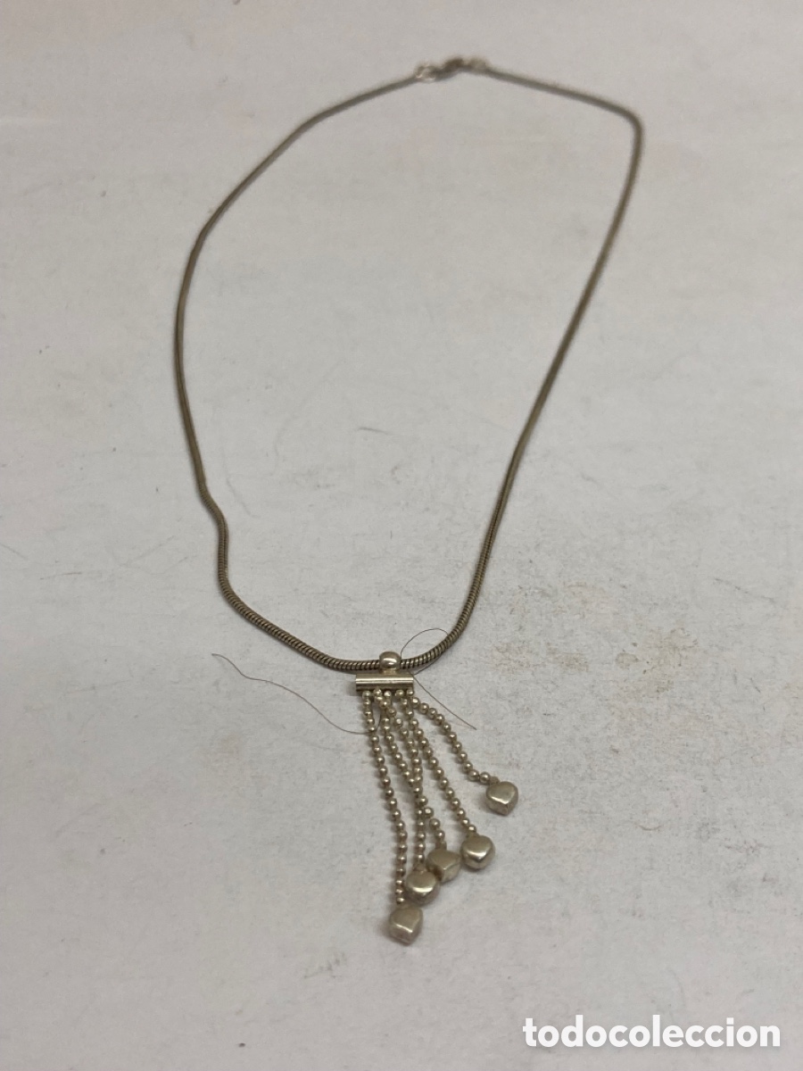 Joyeria: Cadena y colgante de plata CC25 - Foto 1