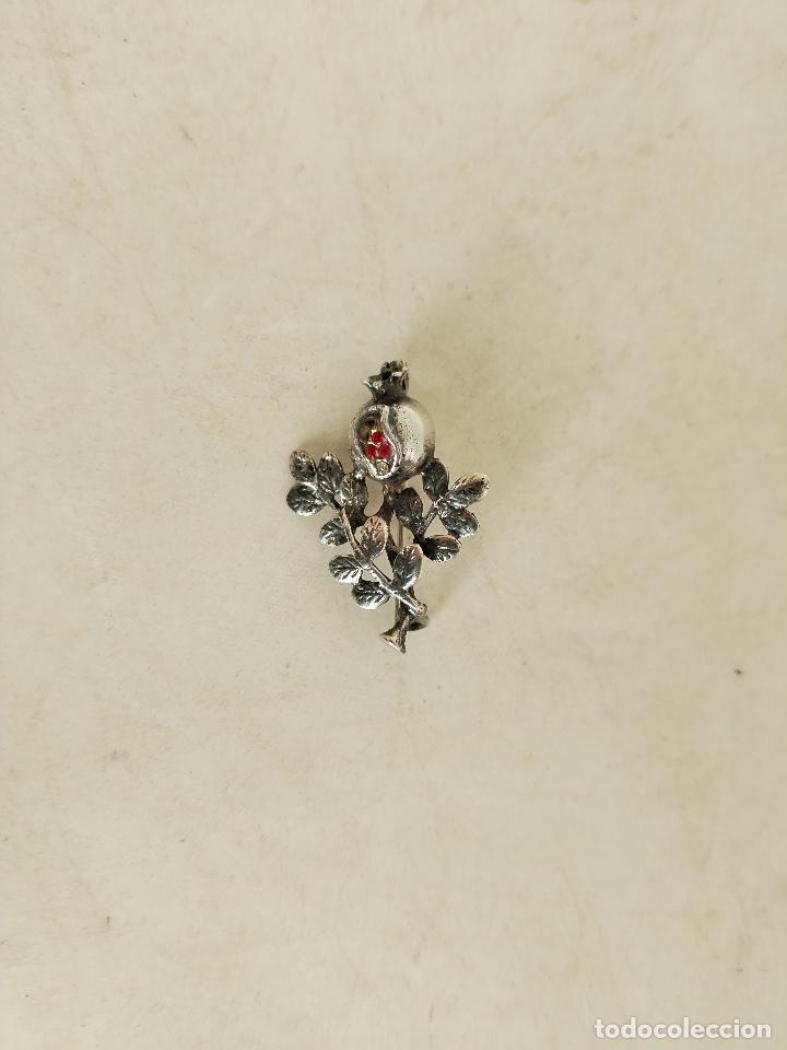 Joyeria: broche granada en plata de ley 925 - Foto 2