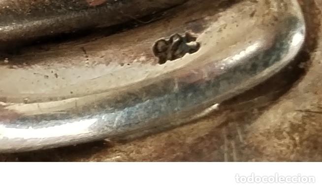 Joyeria: anillo plata de ley 925 con nacar - Foto 6
