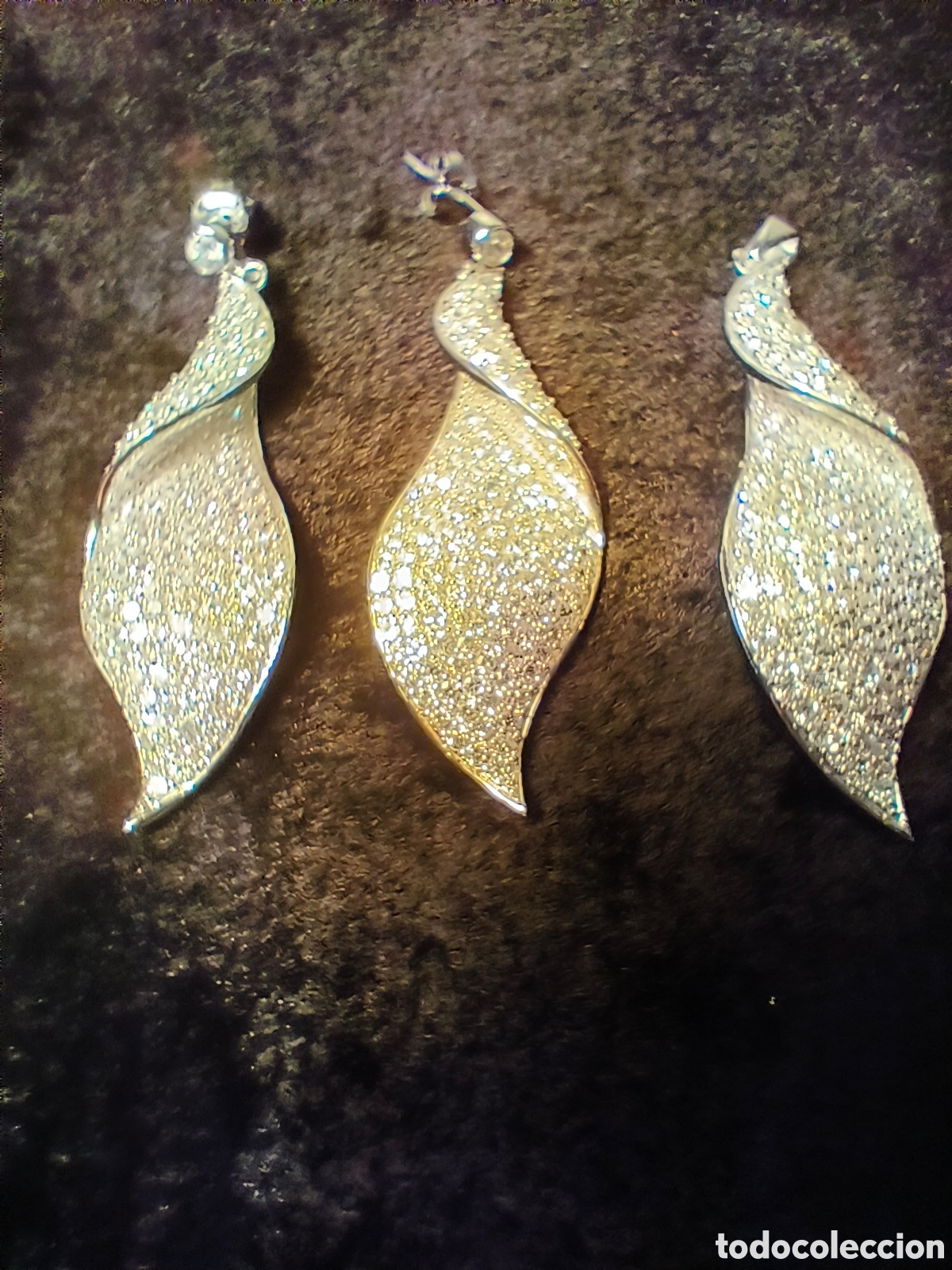 Joyeria: Plata.Pendientes y colgante - Foto 7