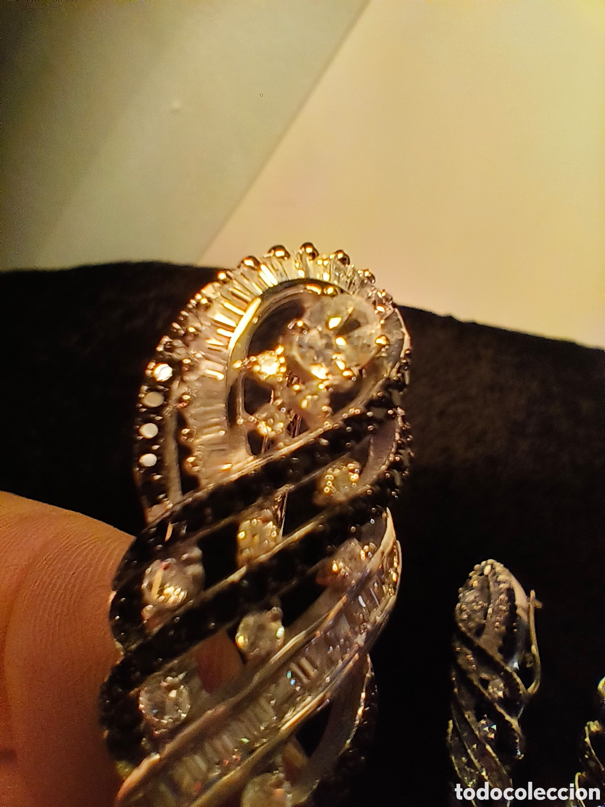 Joyeria: Plata. Pendientes y colgante - Foto 2