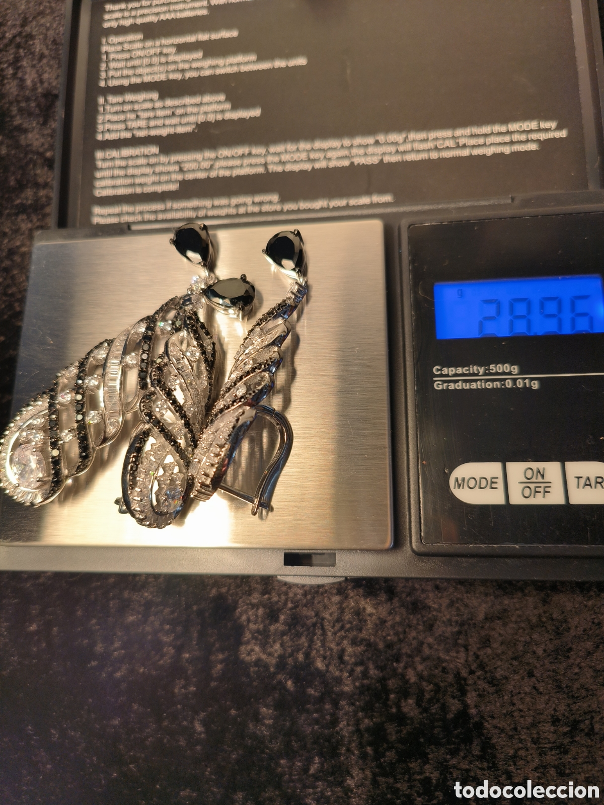 Joyeria: Plata. Pendientes y colgante - Foto 1