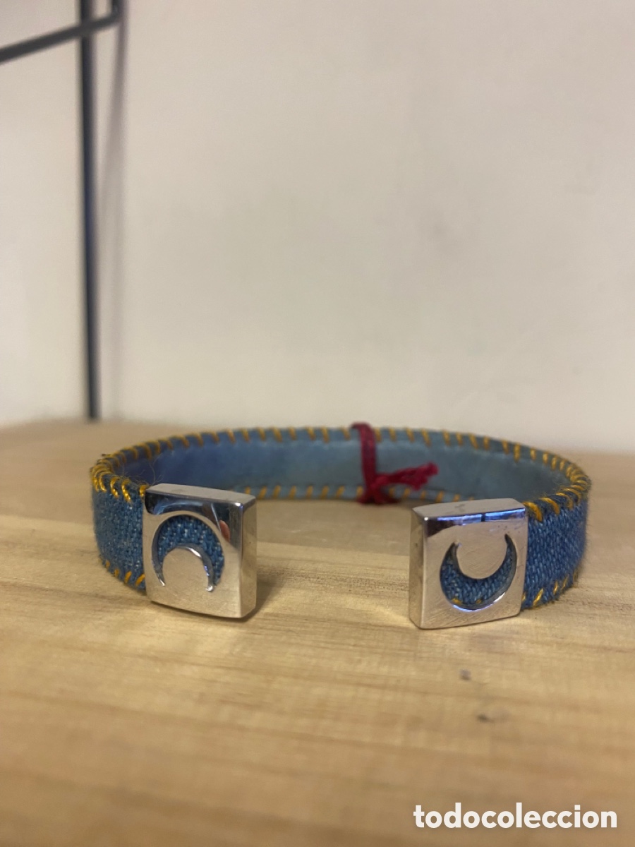 Joyeria: Pulsera vintage denim acero - Foto 1