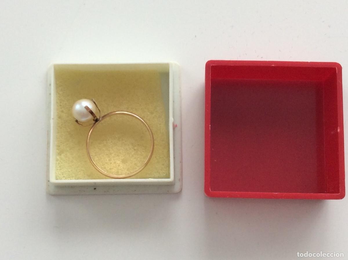 Joyeria: SORTIJA DE ORO DE 18 KLS CON PERLA NATURAL - Foto 10