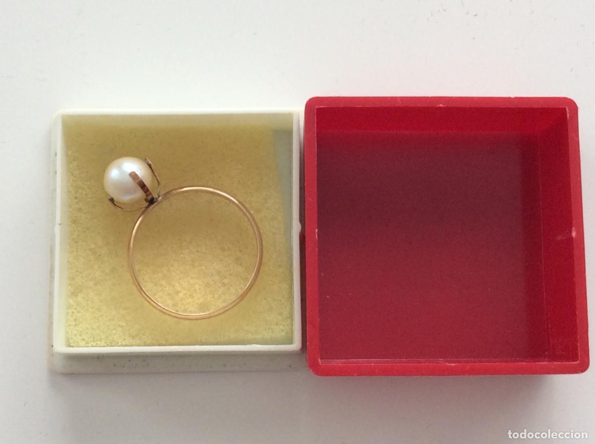 Joyeria: SORTIJA DE ORO DE 18 KLS CON PERLA NATURAL - Foto 11