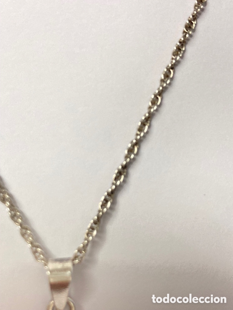 Joyeria: Cadena y colgante de plata/cc21 - Foto 3