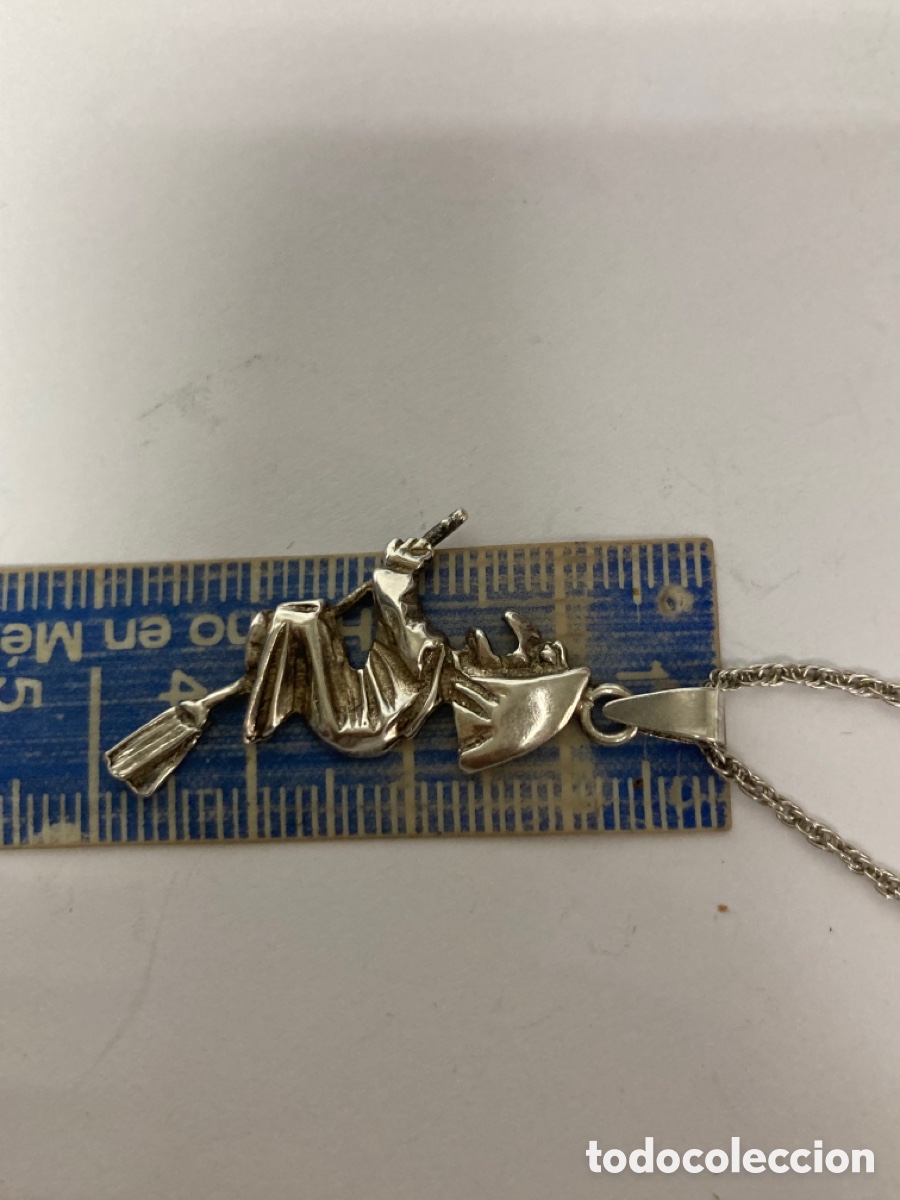 Joyeria: Cadena y colgante de plata/cc21 - Foto 9