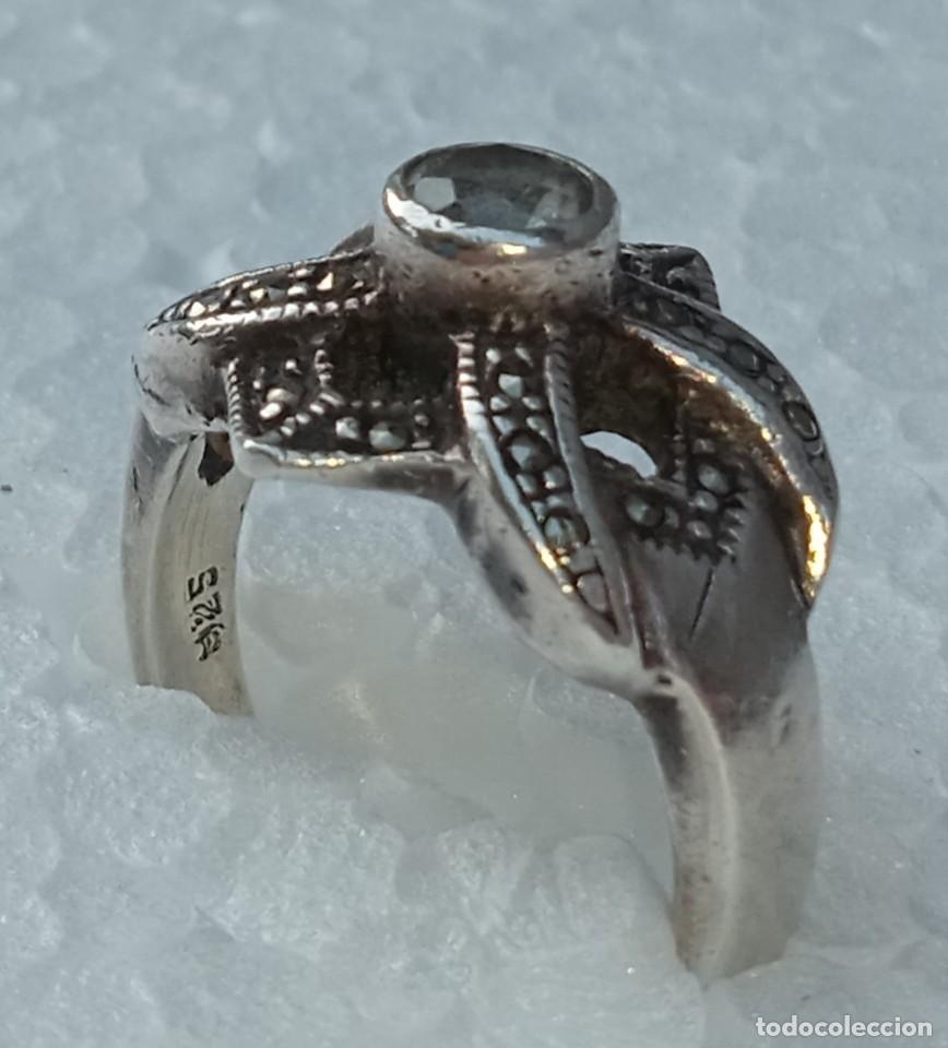 Joyeria: - 925 Argento - Anello Zircone - Marcasite - Foto 8