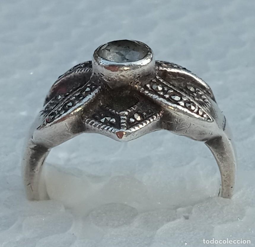 Joyeria: - 925 Argento - Anello Zircone - Marcasite - Foto 9