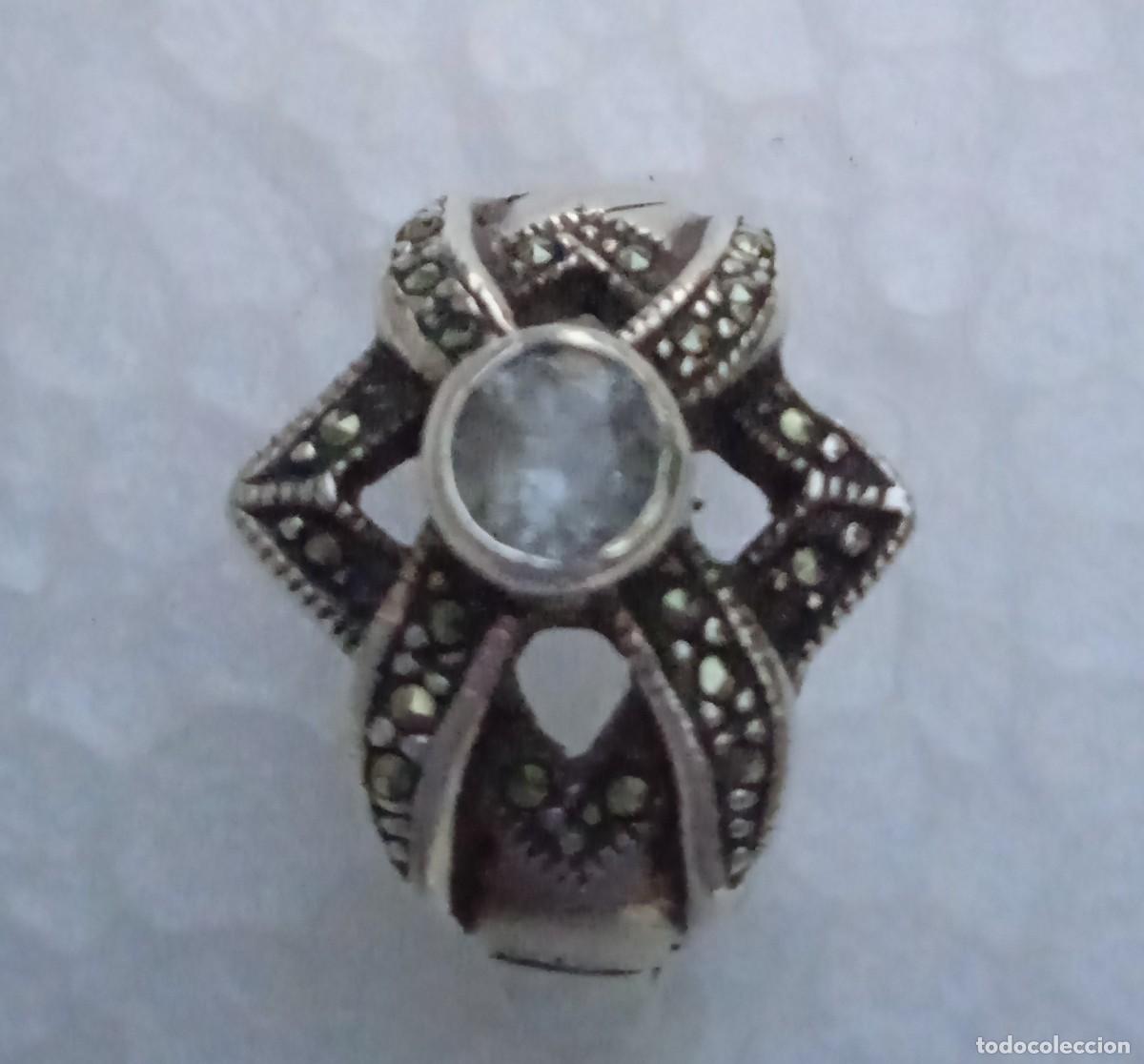 Joyeria: - 925 Argento - Anello Zircone - Marcasite - Foto 12