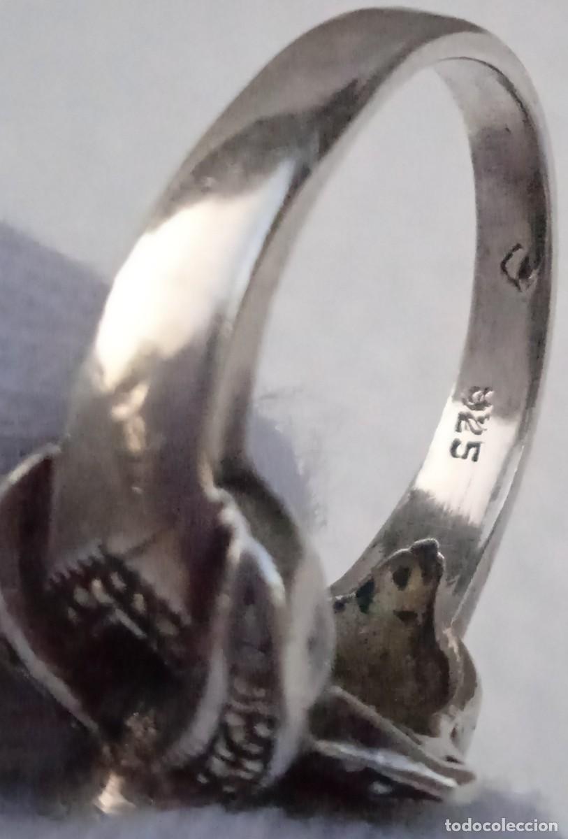 Joyeria: - 925 Argento - Anello Zircone - Marcasite - Foto 2